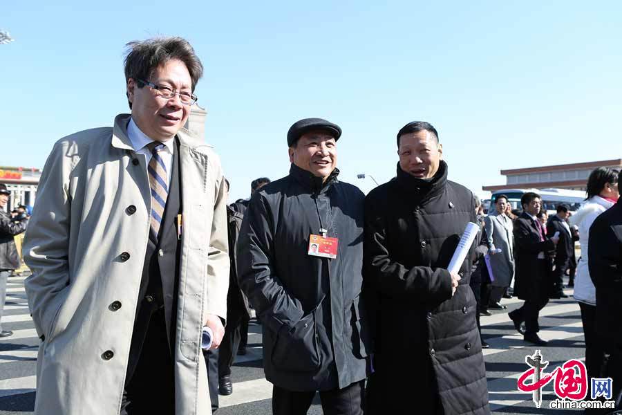 全國政協(xié)十二屆三次會議在北京開幕