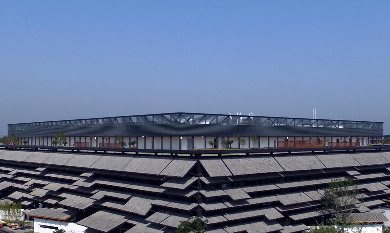 高清鏡頭下烏鎮互聯網國際會展中心的“白天與黑夜”