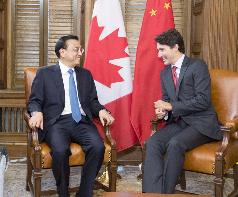 中加兩國(guó)總理舉行會(huì)談 正式啟動(dòng)年度對(duì)話(huà)機(jī)制