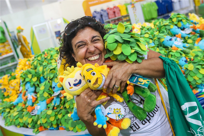 3000種奧運商品 奧運特許商店人氣不斷