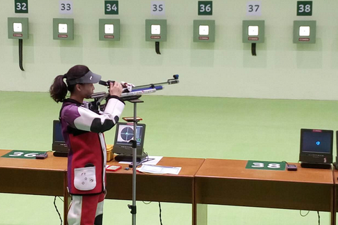 備戰首金 易思玲最后試槍