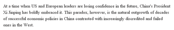 【老外談】英國學(xué)者:中國經(jīng)驗支撐習(xí)近平的信心