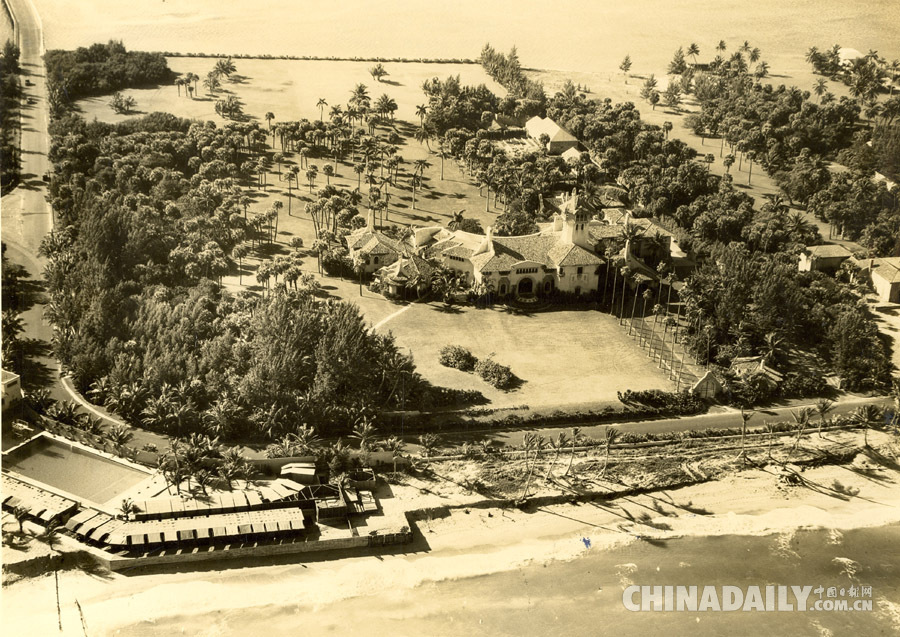 組圖：探訪中美元首即將會(huì)晤的海湖山莊