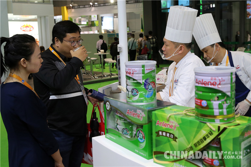 多家海外乳制品企業亮相進博會