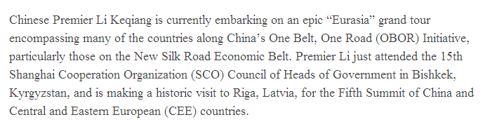 【總理出訪老外談】李克強總理出訪將助力中東歐新均衡發(fā)展