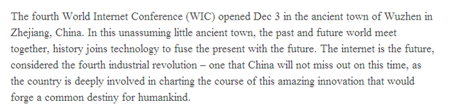 【老外談】中國深入參與繪制互聯網發展藍圖