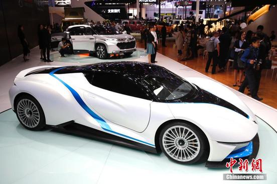 2016北京車展開幕 1600多家企業參展