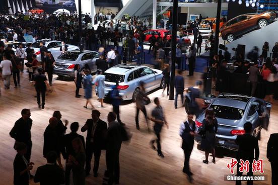 2016北京車展開幕 1600多家企業參展
