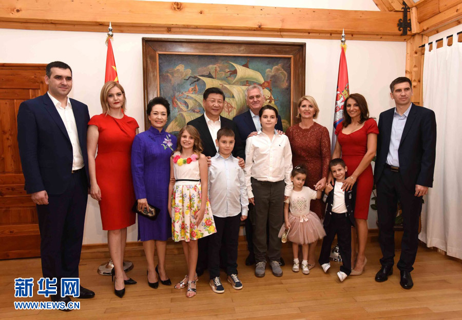 習近平同塞爾維亞總統尼科利奇舉行會晤