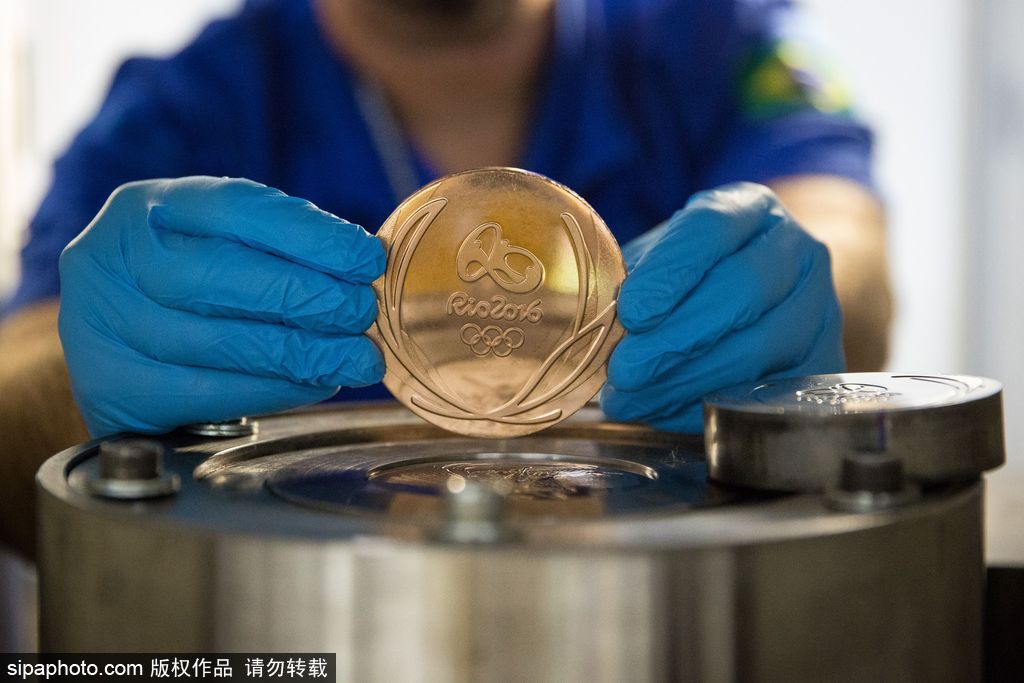 探秘里約奧運會獎牌制作過程 將是最環保獎牌