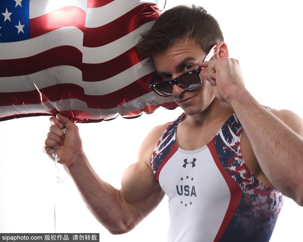 里約奧運(yùn)會(huì)前瞻：美國(guó)男子體操隊(duì)運(yùn)動(dòng)員媒體寫真