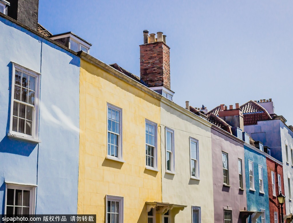 英國布里斯托爾將變彩色“童話世界” 政府出錢鼓勵民眾裝修