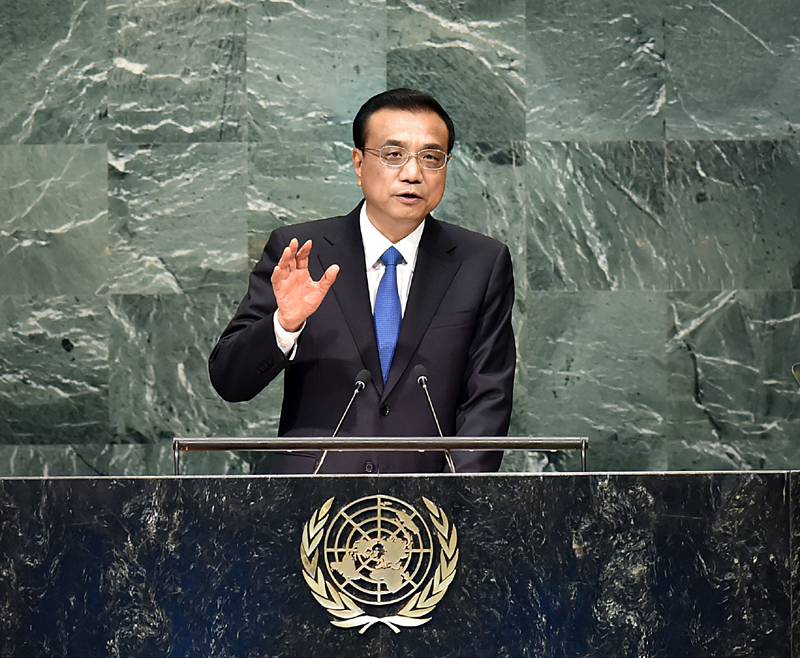 聯大“首秀”壓軸戲：李克強在聯大一般性辯論發表講話
