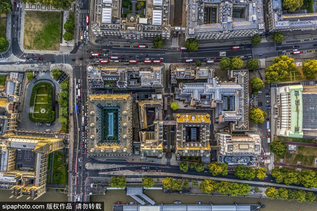 上帝視角下的倫敦 縱橫交錯現代與古典融合