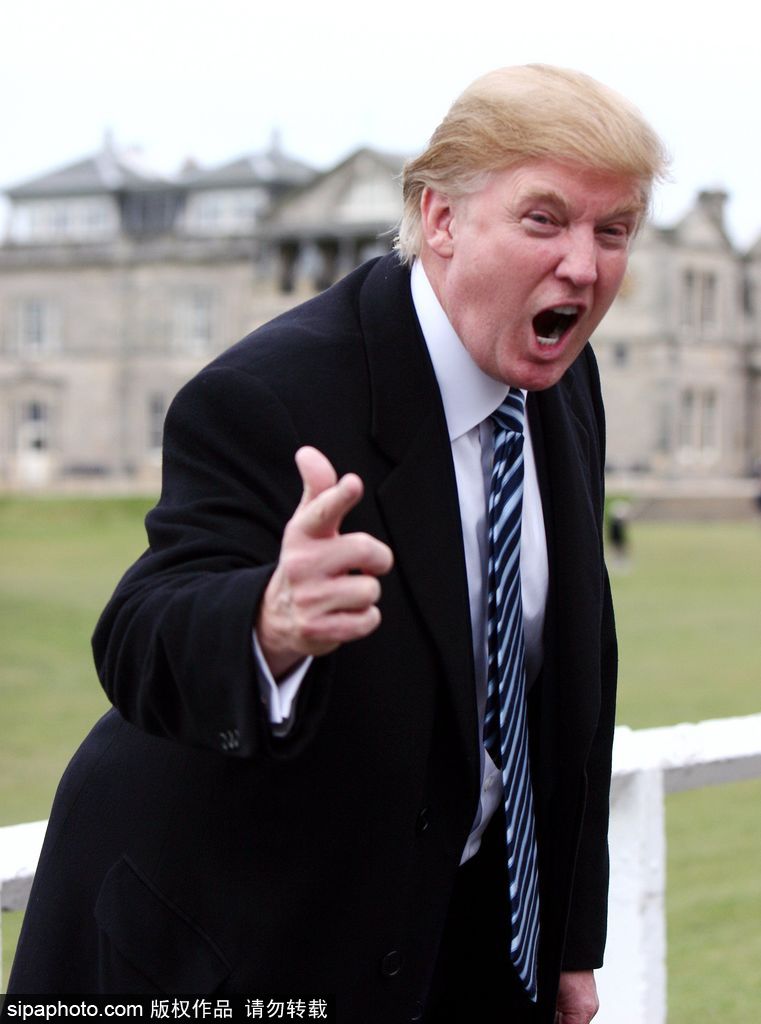 從成功商人到問鼎白宮 特朗普圖片精選