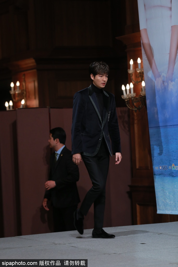 《藍色大海的傳說》發布會 李敏鎬全智賢都來了