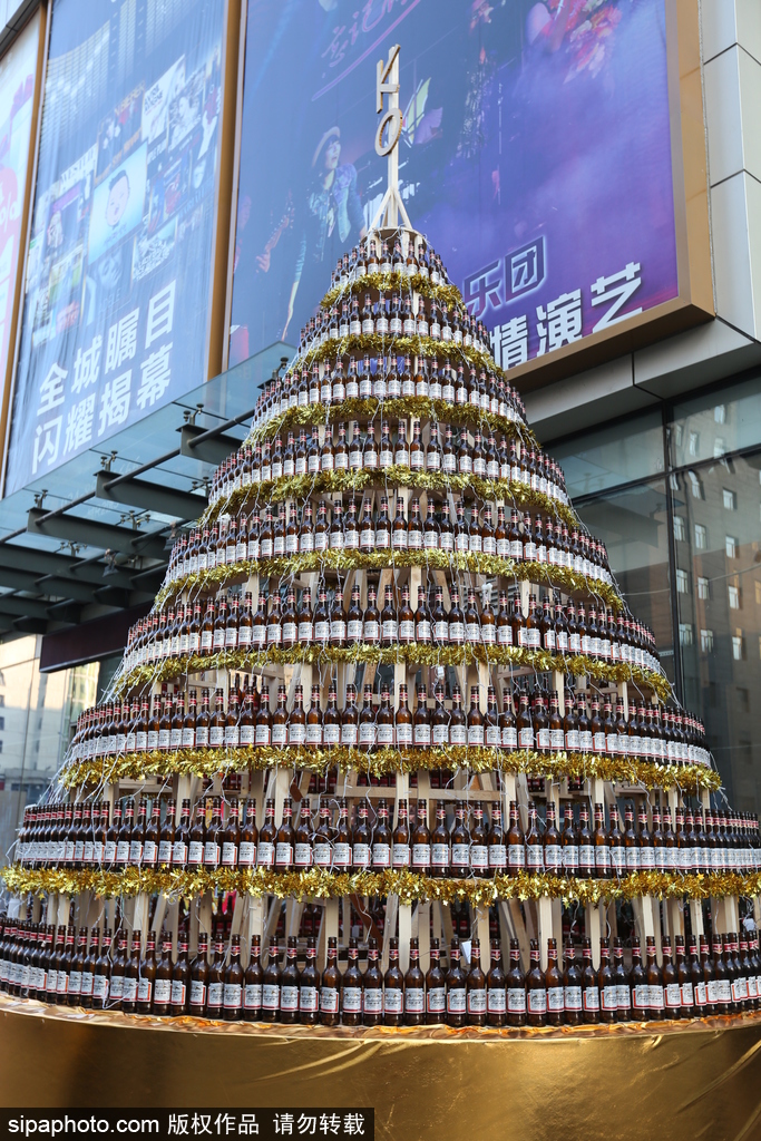 圣誕樹不一定是棵樹 盤點(diǎn)世界上腦洞大開的圣誕樹