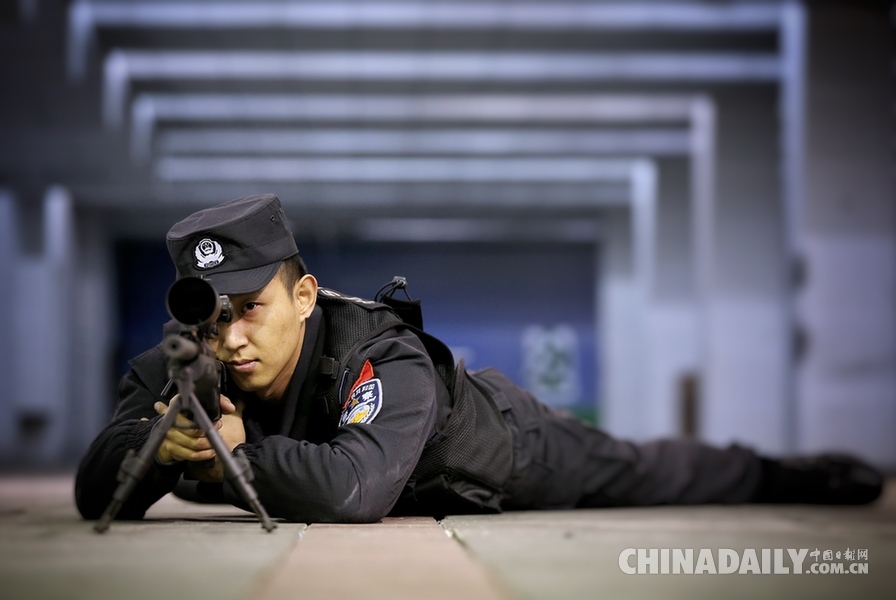 組圖:110宣傳日探訪特警基地 揭秘