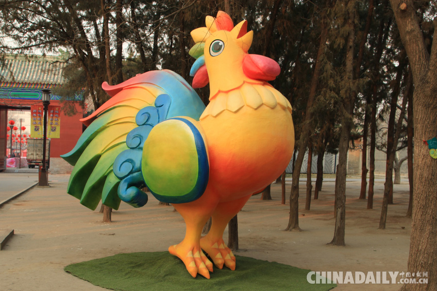 北京地壇春節文化廟會準備就緒 盛裝接待各方賓客