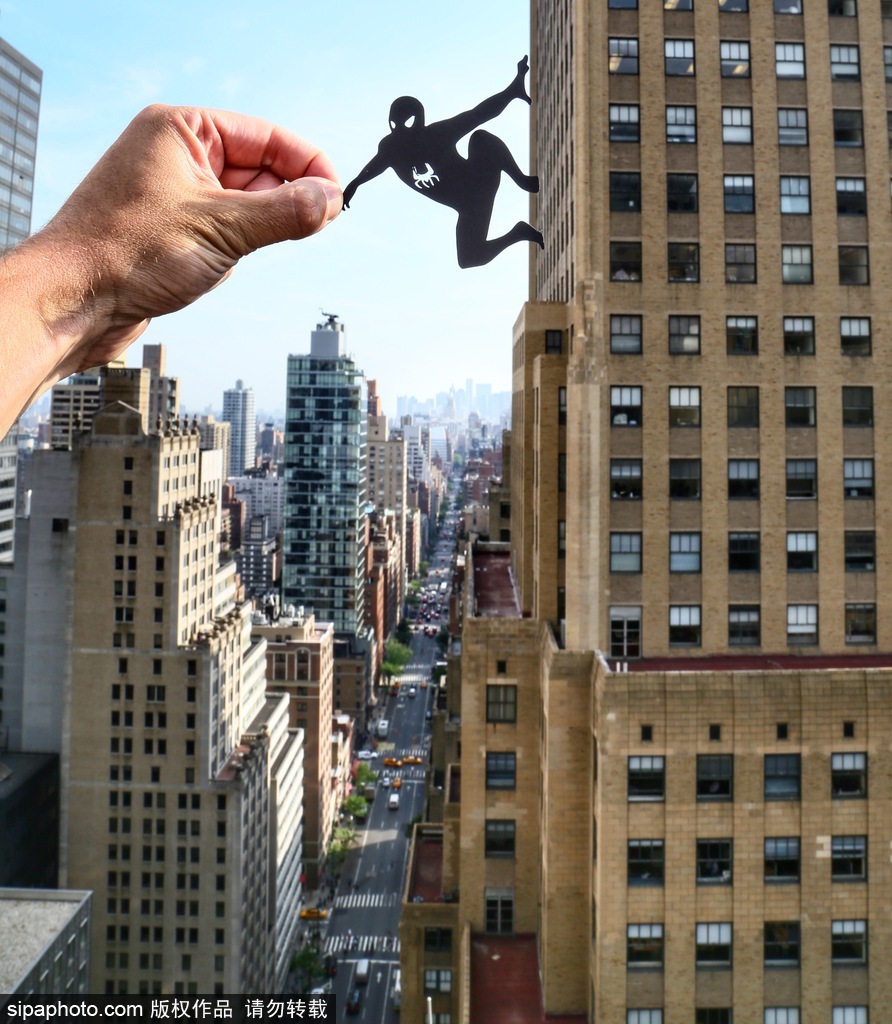 剪紙錯(cuò)位藝術(shù)趣味無(wú)窮 盤點(diǎn)度假勝地巧變創(chuàng)意作品