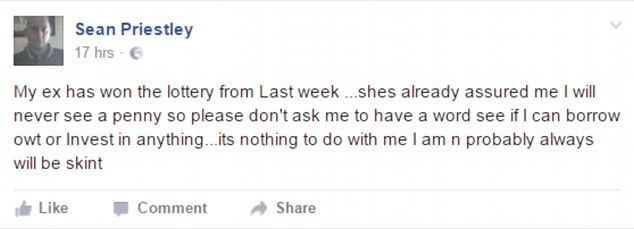 女子被拋棄后中1.2億大獎(jiǎng) 馬上通知前男友