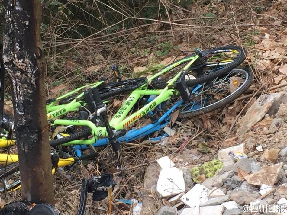 成都共享單車被燒毀 盤(pán)點(diǎn)N種被“玩壞”的共享單車