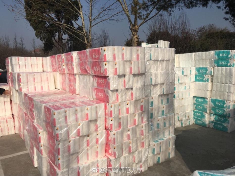 貼心！河南一高校為女生發衛生紙福利