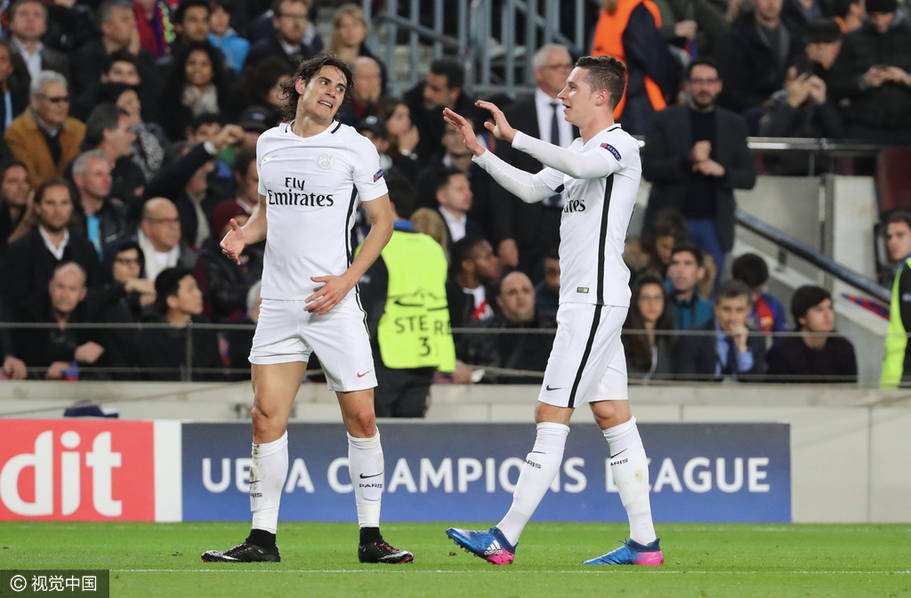 奇跡！巴薩6-5驚天逆轉(zhuǎn)巴黎 晉級8強