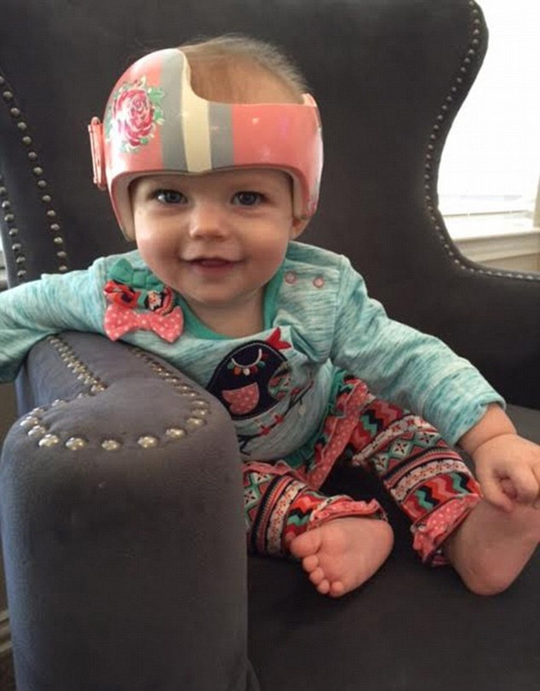 贊！美老嫗妙手繪醫(yī)療帽精美如藝術(shù)品