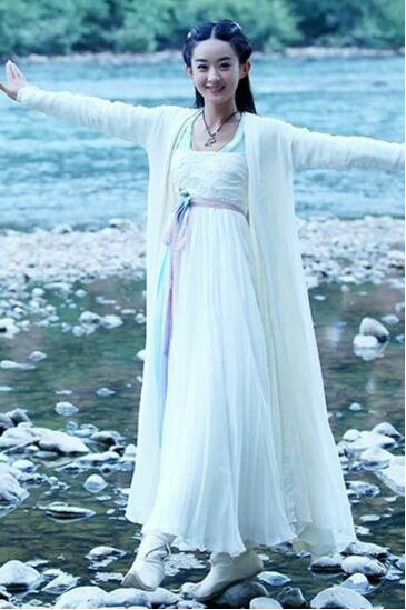 楊冪劉亦菲李若彤趙雅芝劉濤 女星白裙古裝照誰最“仙”