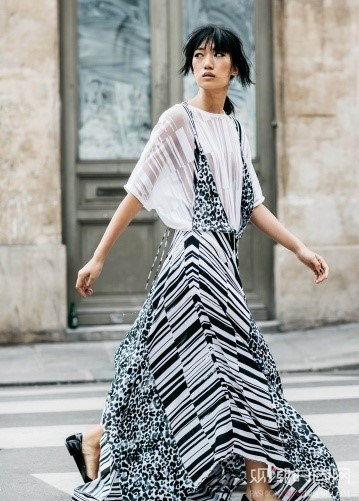 黑白配魅力無(wú)限，2017最潮就要這樣穿