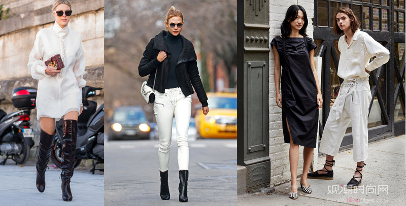 黑白配魅力無(wú)限，2017最潮就要這樣穿