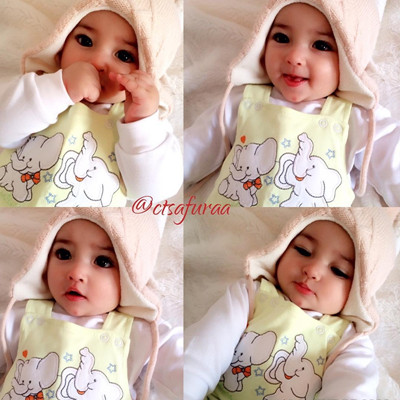 出生自帶美顏效果 瑞典寶寶網上走紅（組圖）