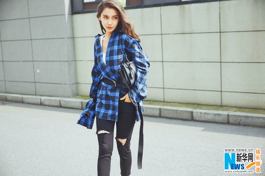 Angelababy竟然還有這么帥的時(shí)候！