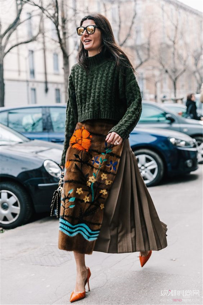 用一件毛衣輕松搞定春季時(shí)髦搭配