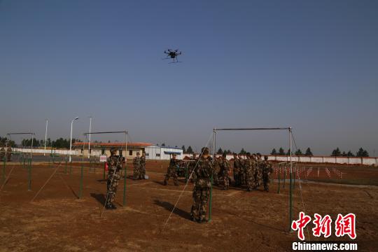 武警水電部隊(duì)大比武 動用無人機(jī)實(shí)時監(jiān)控監(jiān)考