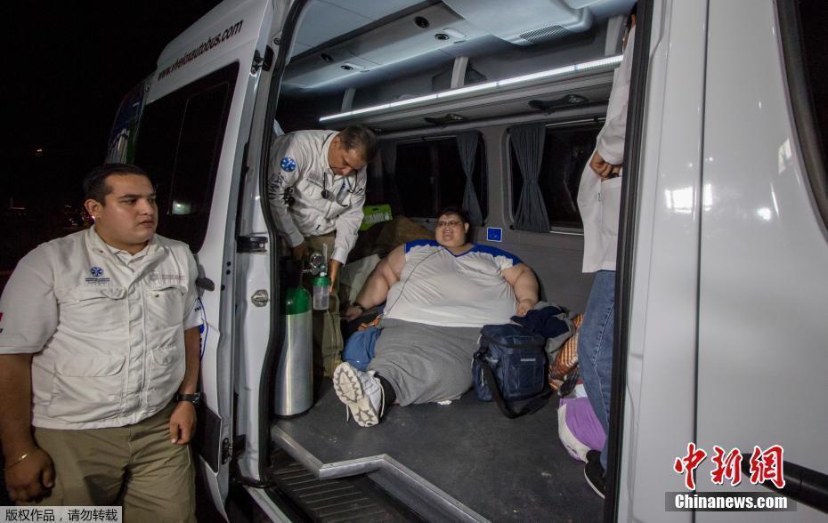 墨西哥男子體重曾達半噸 網友：有點像米其林(圖)