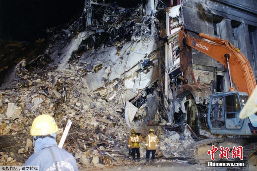 FBI首次公布“9·11”襲擊現場調查照片