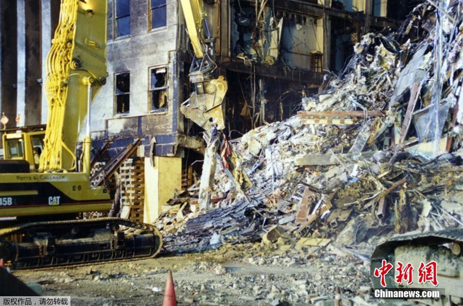 FBI首次公布“9·11”襲擊現場調查照片