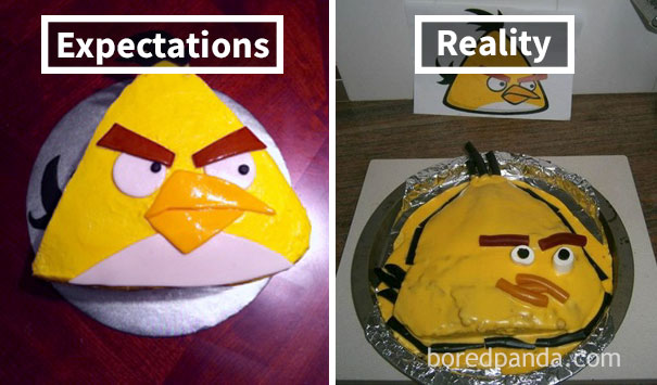 理想VS現(xiàn)實(shí)：這不是我想要的蛋糕！