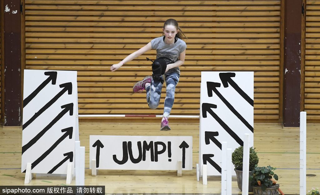 芬蘭舉行“霍比”賽馬錦標(biāo)賽 萌娃抱馬頭玩偶參賽歡樂不斷
