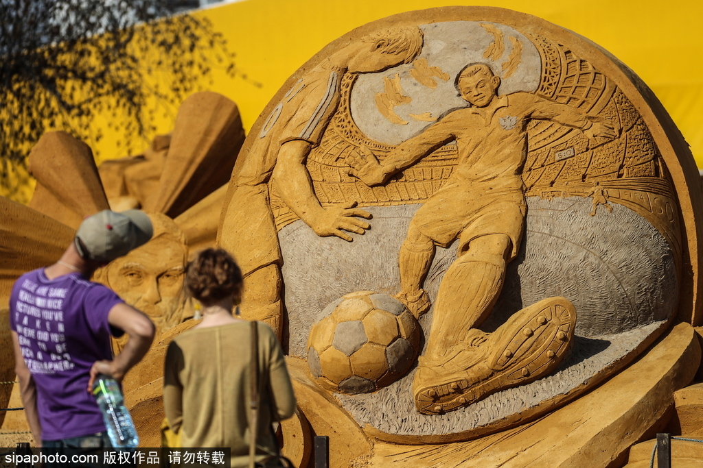 精美絕倫巧奪天工 俄羅斯沙雕錦標賽藝術家高超技藝另人驚嘆