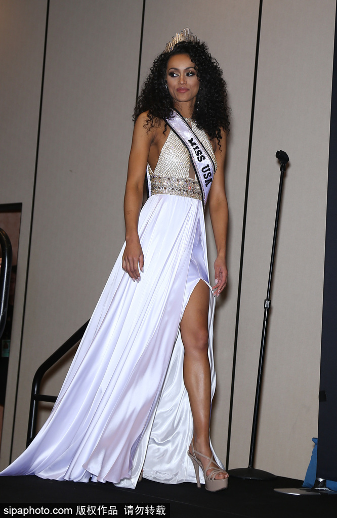 2017美國小姐哥倫比亞區美女奪冠 大秀傲人身材