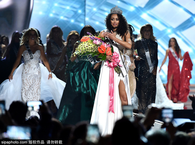 2017美國小姐出爐 哥倫比亞區小姐奪冠淚灑現場