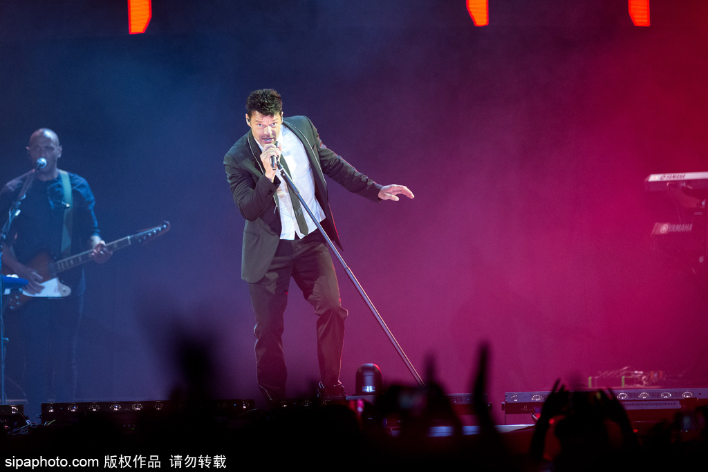 拉丁歌王瑞奇·馬丁西班牙火爆開唱彰顯個人魅力