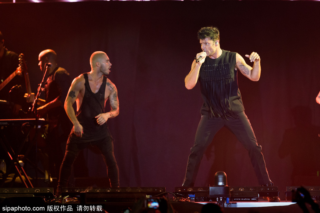 拉丁歌王瑞奇·馬丁西班牙火爆開唱彰顯個人魅力