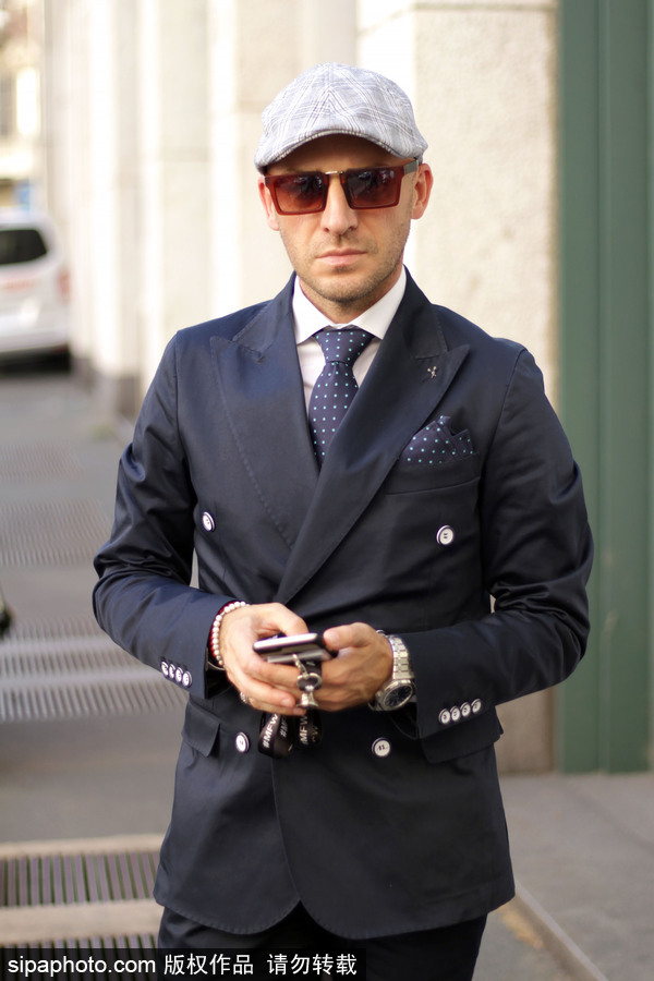 盤點(diǎn)意大利男人的“帽子戲法” 瞬間變身時(shí)髦紳士