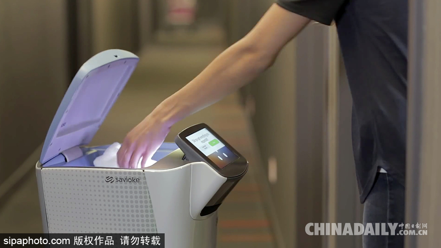 日本一飯店引進機器人 自動配送用品到客房