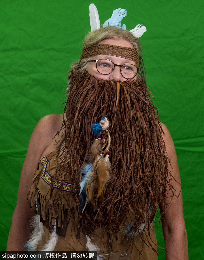 2017世界胡須錦標賽美國奧斯汀精彩上演 參賽選手奇招盡出胡須造型任性獨特