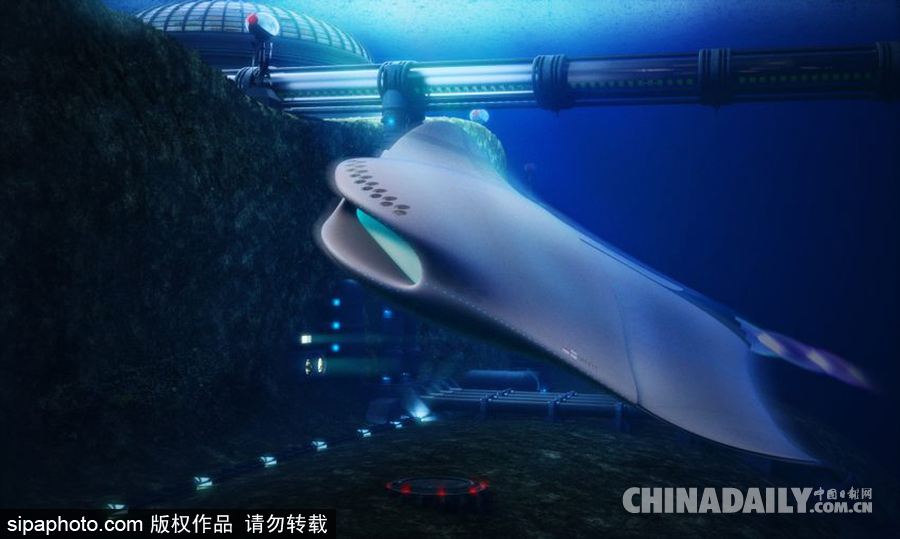 英國科學(xué)家腦洞大開 3D打印潛艇外形似鰻魚